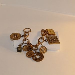 Chanel vintage large charm bracelet